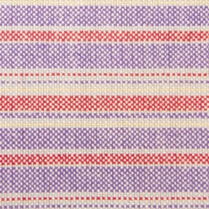 Sueca Listada Primavera Morado Rojo